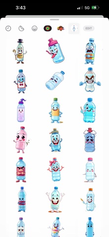 Smarty Bottle Stickers screenshot
