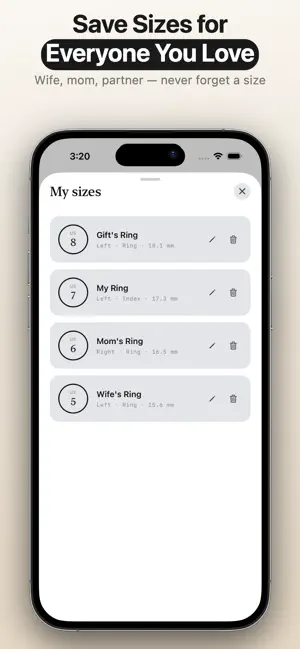 Ring Sizer: Ring Measure screenshot 4