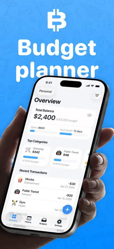 Budjetly: Budget Planner screenshot 1 of 7