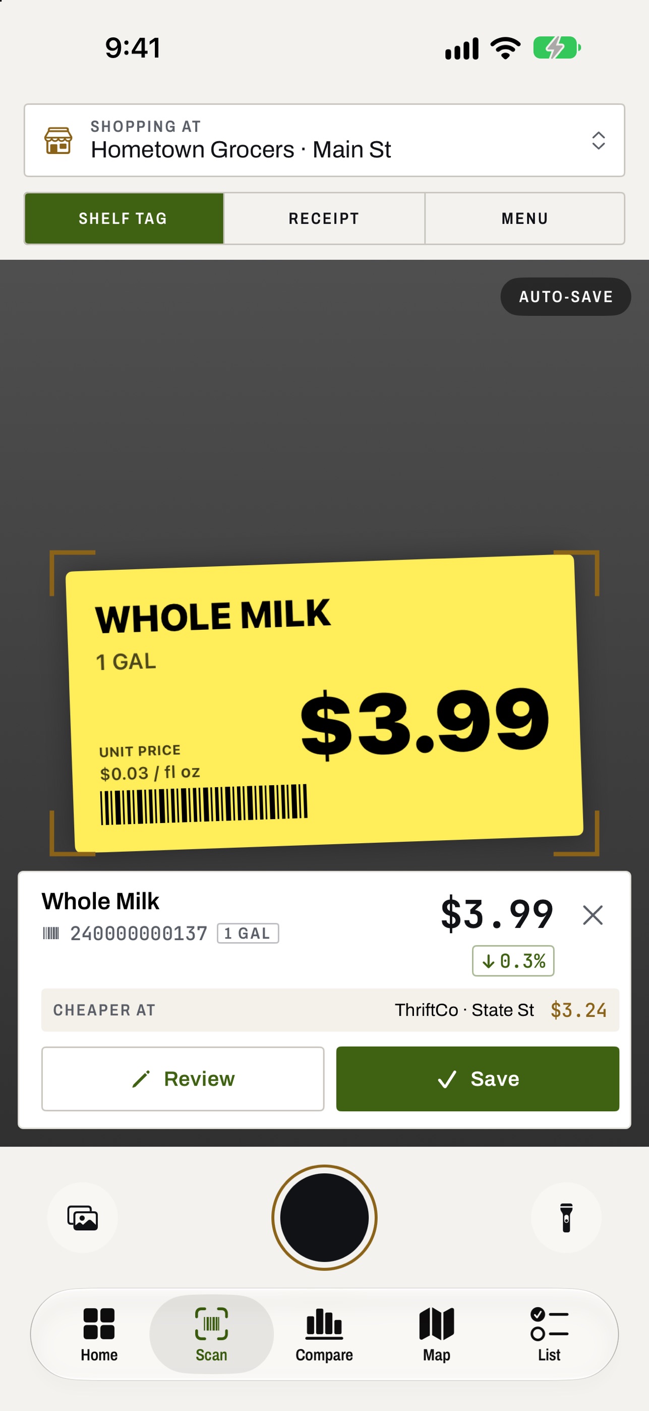 Screenshot 1 of Amni-Price: Price Scanner