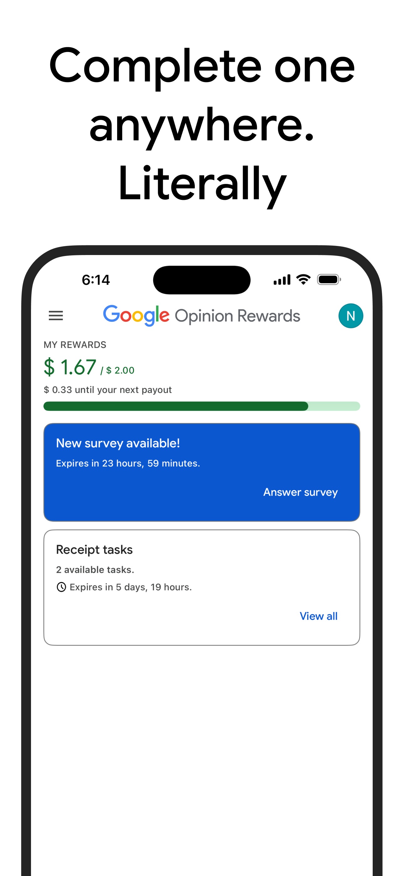 Google Opinion Rewards 스크린샷 4
