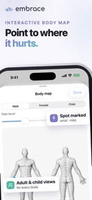 Embrace Family Health Tracking screenshot