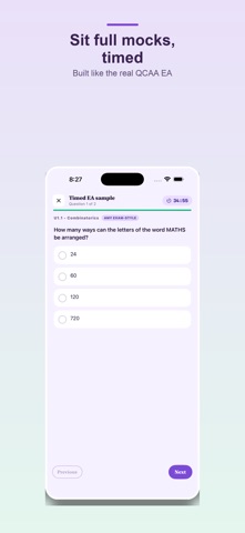 QCAA Study Math Methods iPhone screenshot