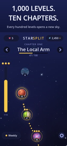 Starsplit screenshot 2