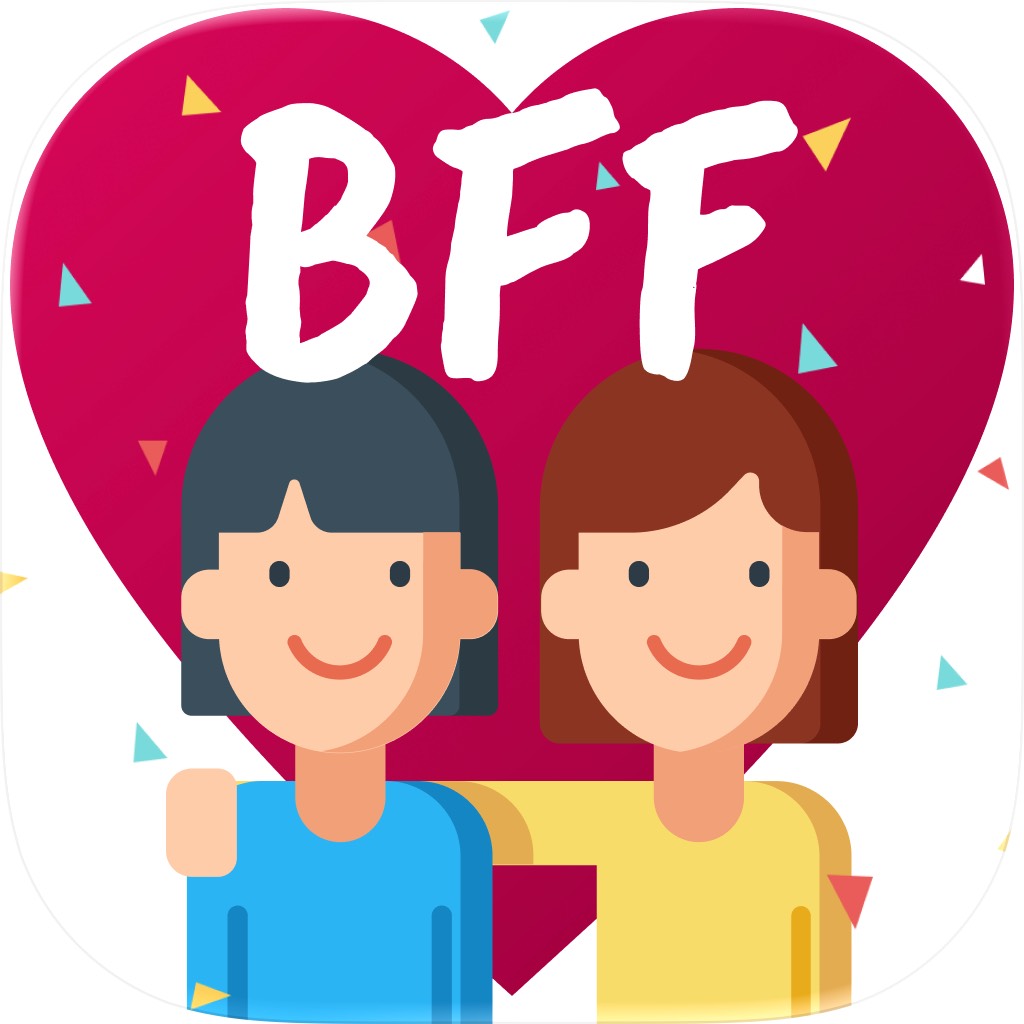 Apple App Store cover for BFF Test: Best Friend Quiz