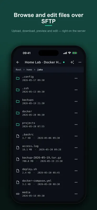 Caret: SSH Server Manager screenshot 7 of 9
