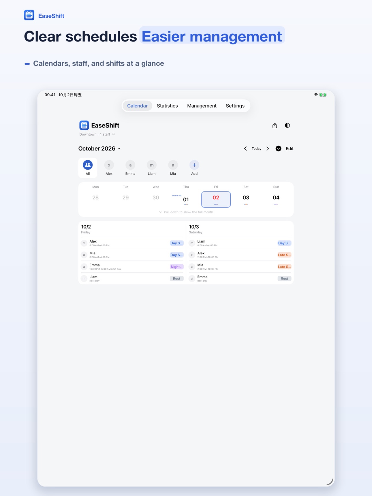 Screenshot 6 of EaseShift: Staff Scheduler