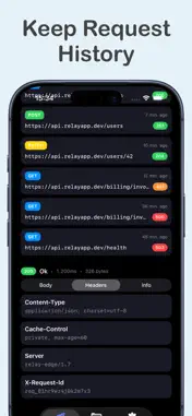 Relay: HTTP & REST Client screenshot 5