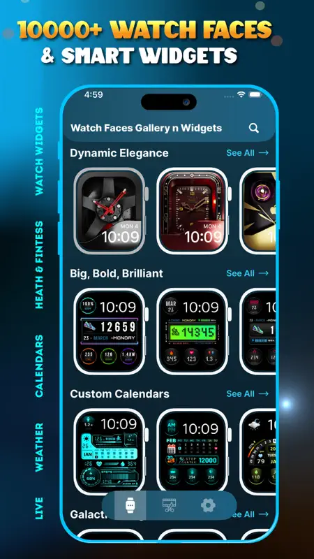 Watch Faces Gallery n Widgets screenshot 5 of 10