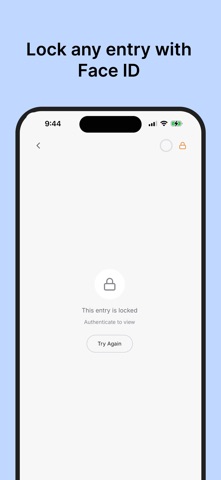Munra: Private Diary & Journal iPhone screenshot
