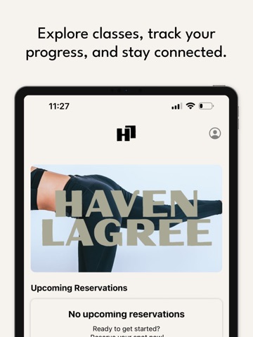 Haven Lagree iPad screenshot