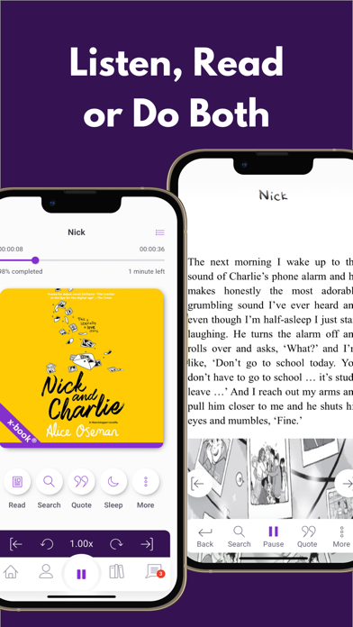 xigxag: Audiobooks, but Better Screenshot