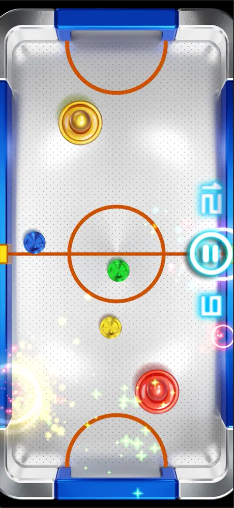Glow Hockey 2 screenshot 3