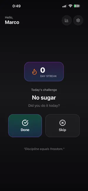 Commit Daily screenshot 2
