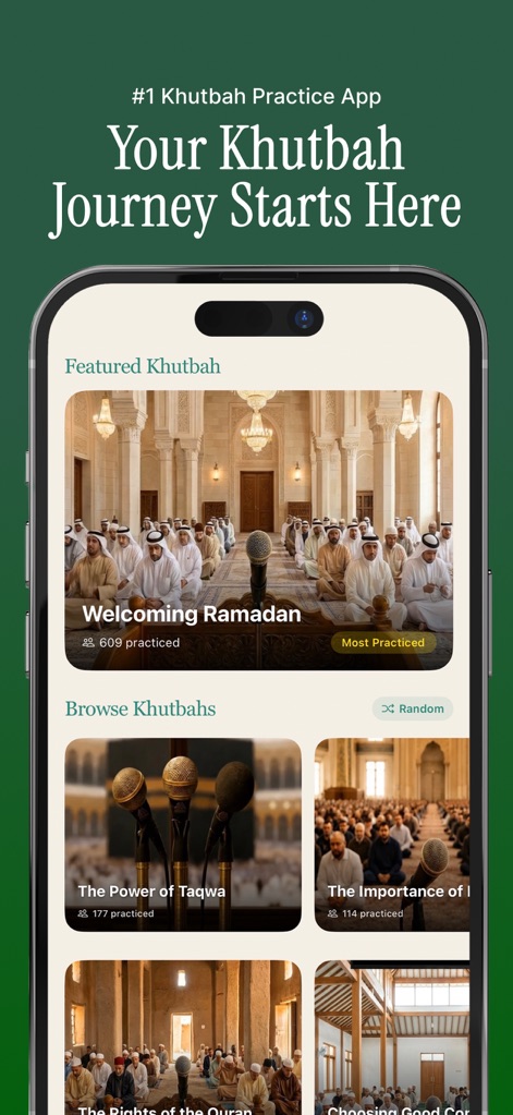 Khatib: Master Your Khutbah - 참고 앱 | MWM