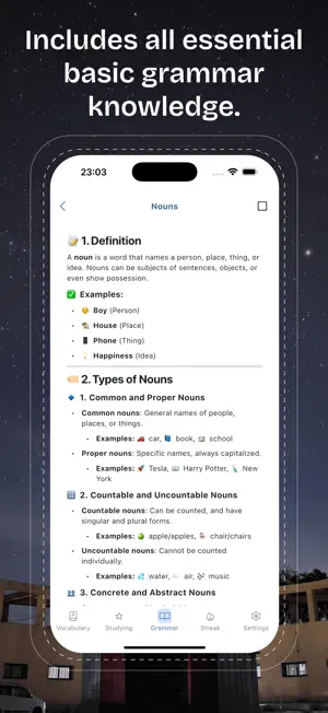 English Handbook - Learning screenshot 2