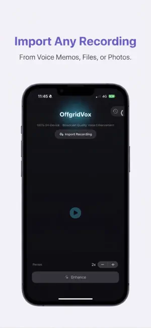 Noise Reducer - OffgridVox screenshot 3