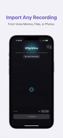 Noise Reducer - OffgridVox Screenshot 3 of 4