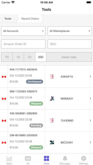 Screenshot #3 pour QMT - Amazon Seller Toolkit