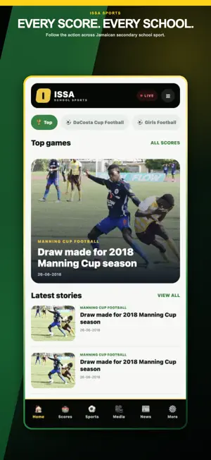 ISSA Sports screenshot 1