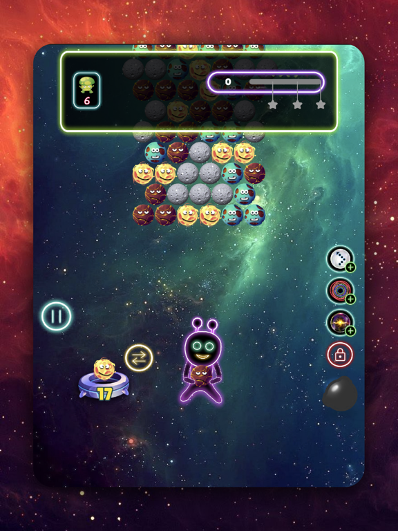 Screenshot #6 pour Alien Bubble Shooter Galaxy