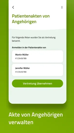 Screenshot von BARMER ECare auf dem iPhone 7
