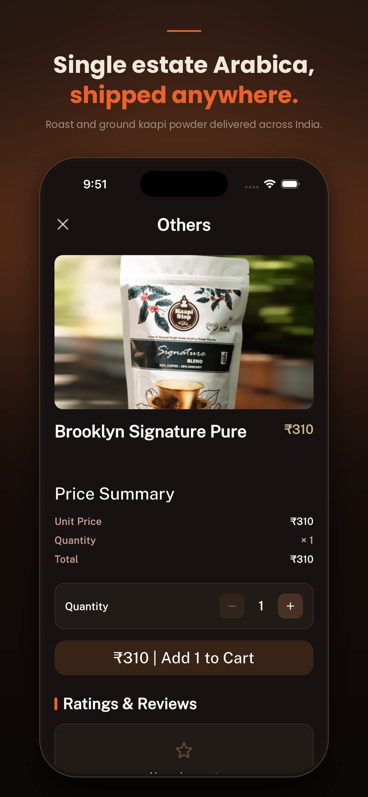 Screenshot 1 of Kaapi Stop