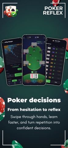 Poker Reflex: GTO Trainer screenshot