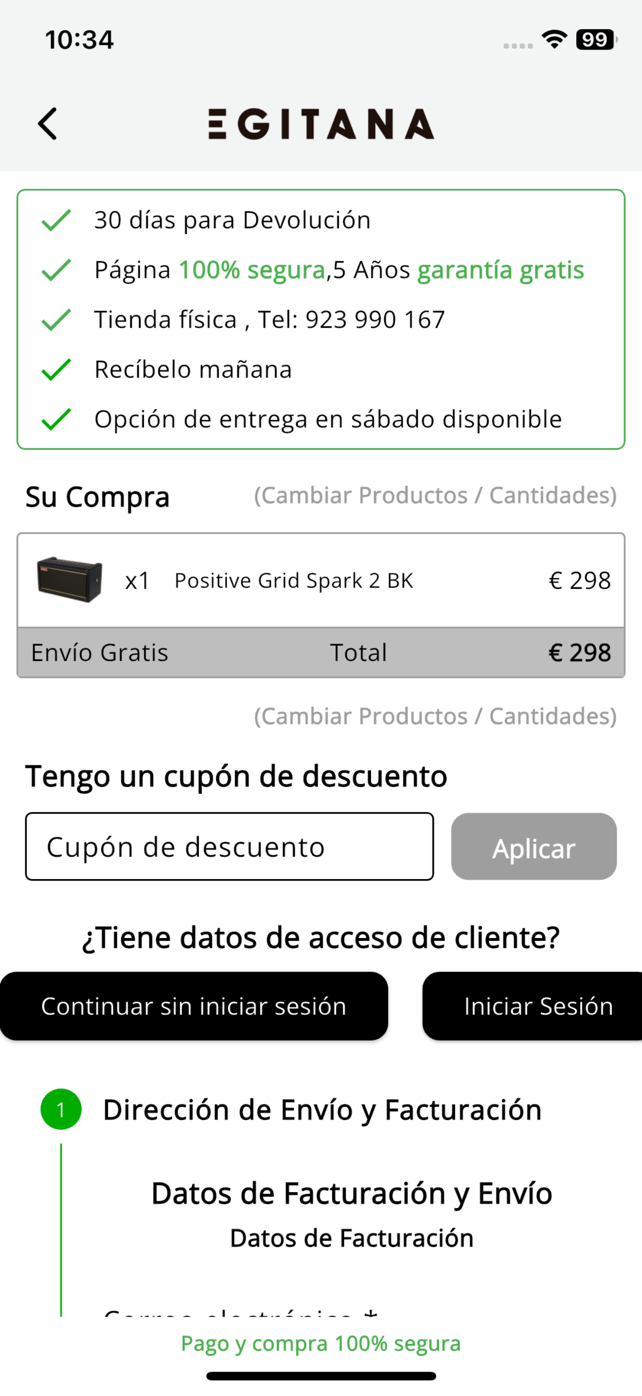 Tienda Egitana