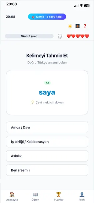 BasaQuest: Turkish/Indonesian screenshot 2