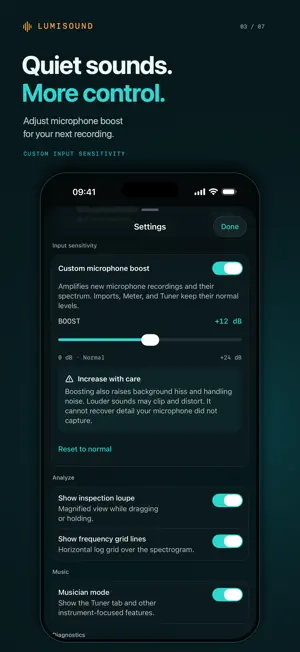 Lumisound screenshot 3