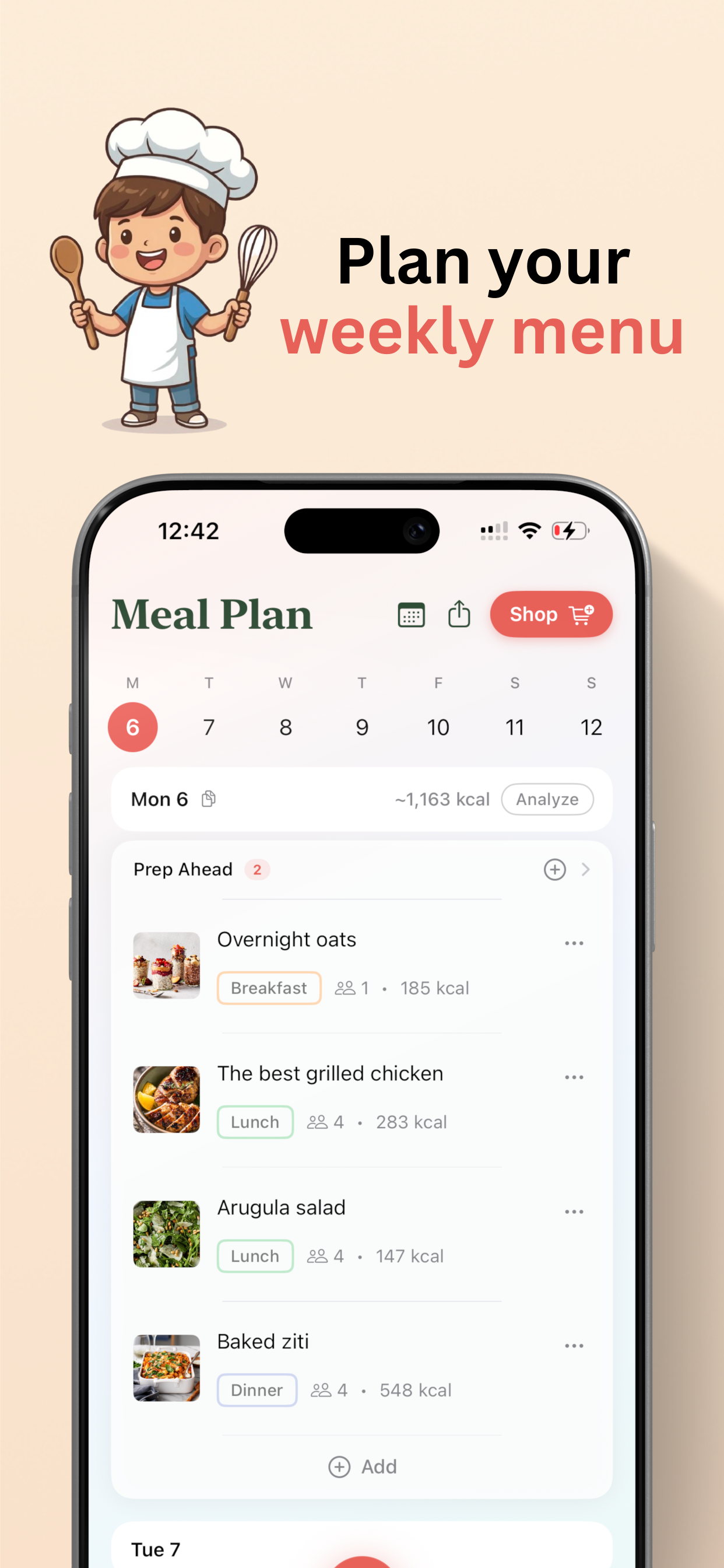 KitchUp: Recipe & Meal Planner screenshot 6