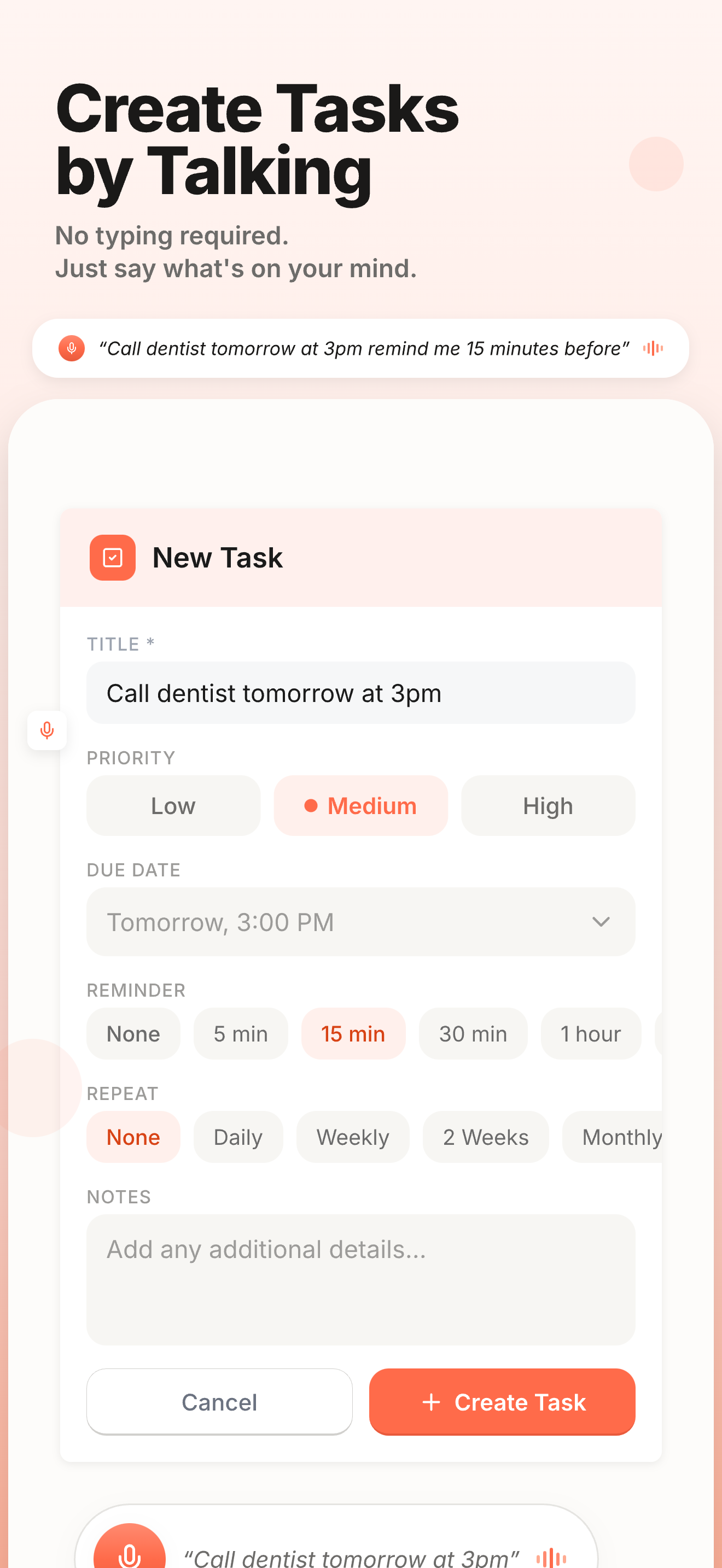 Coral: Voice AI Task Manager