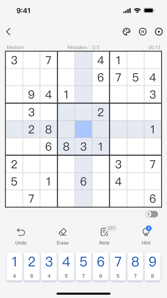 #10. Sudoku : Daily Fun Puzzle Game (iOS) By: 闻暄 王