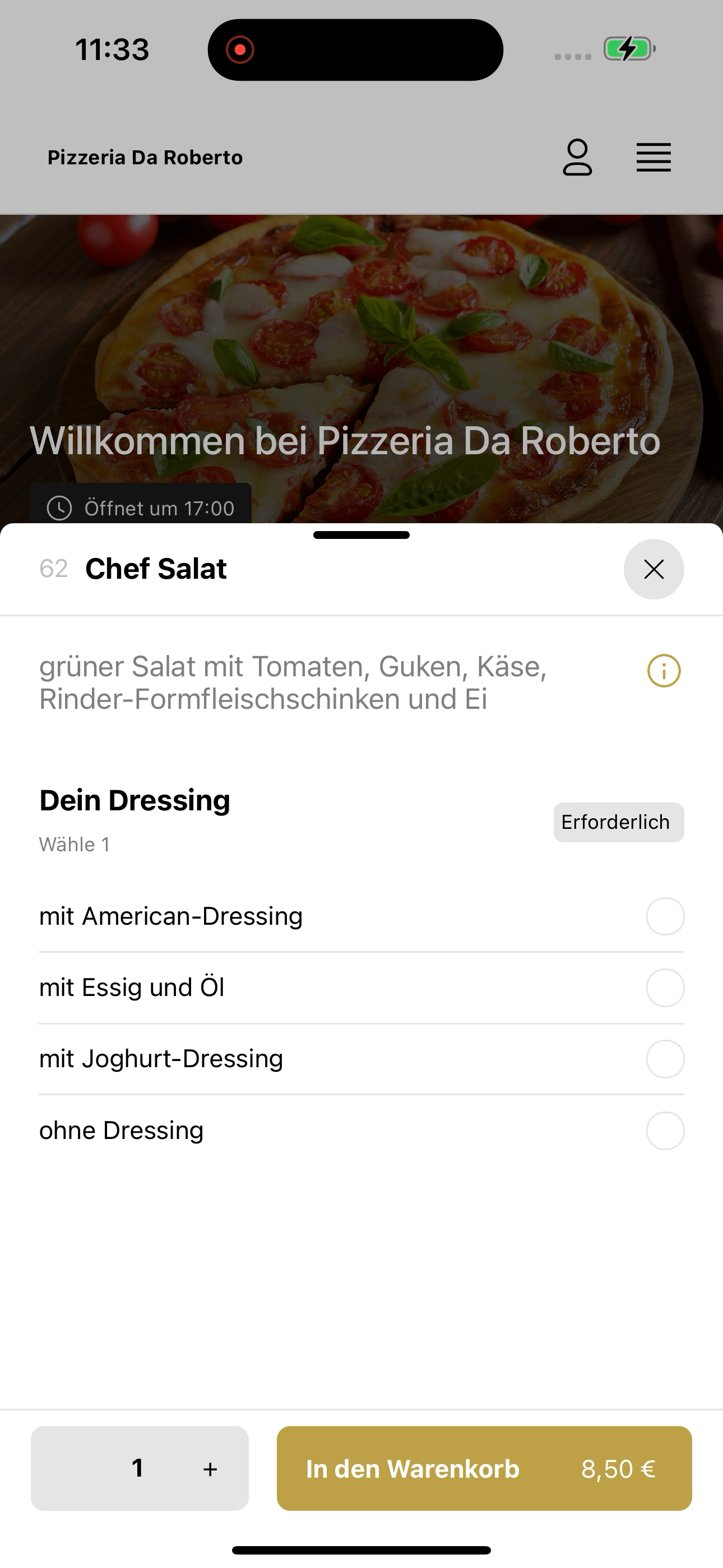 Pizzeria Da Roberto DE screenshot 7