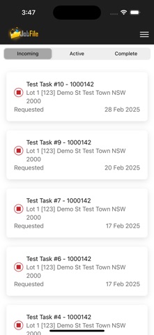 JobFile Screenshot 2 of 7