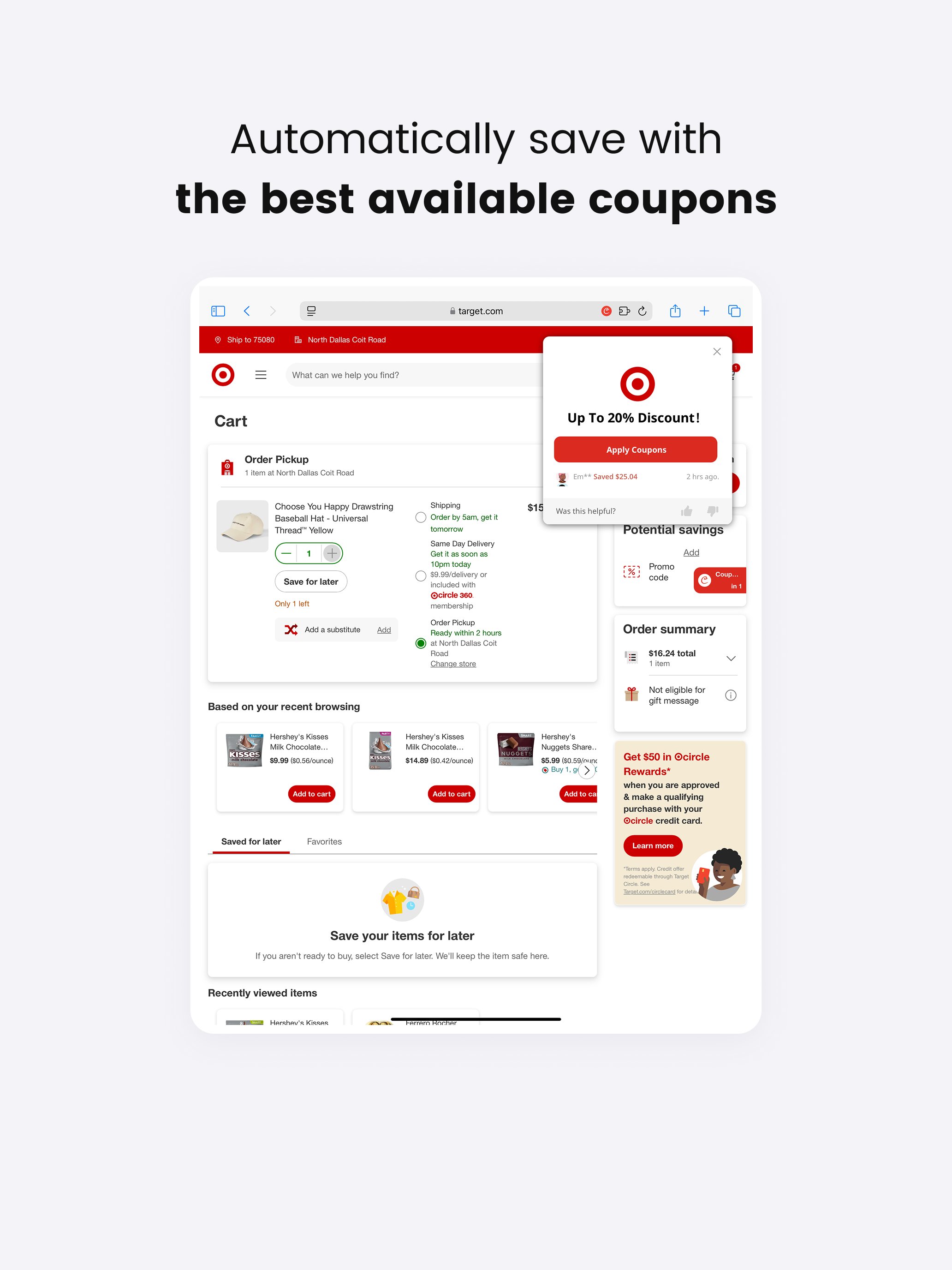 Coupert: Coupons & Cash Back screenshot 7