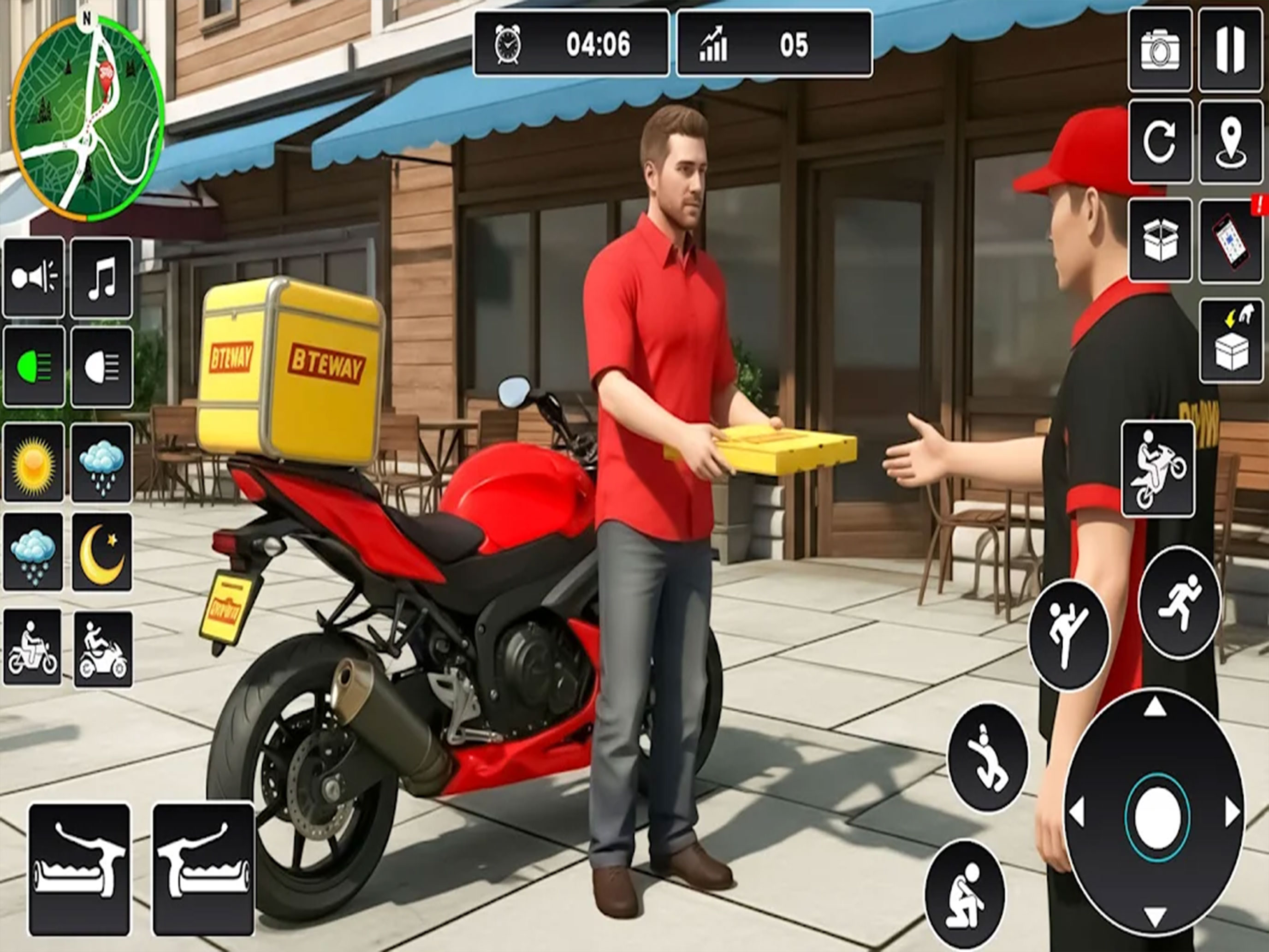 Cheese Pie Delivery Duty