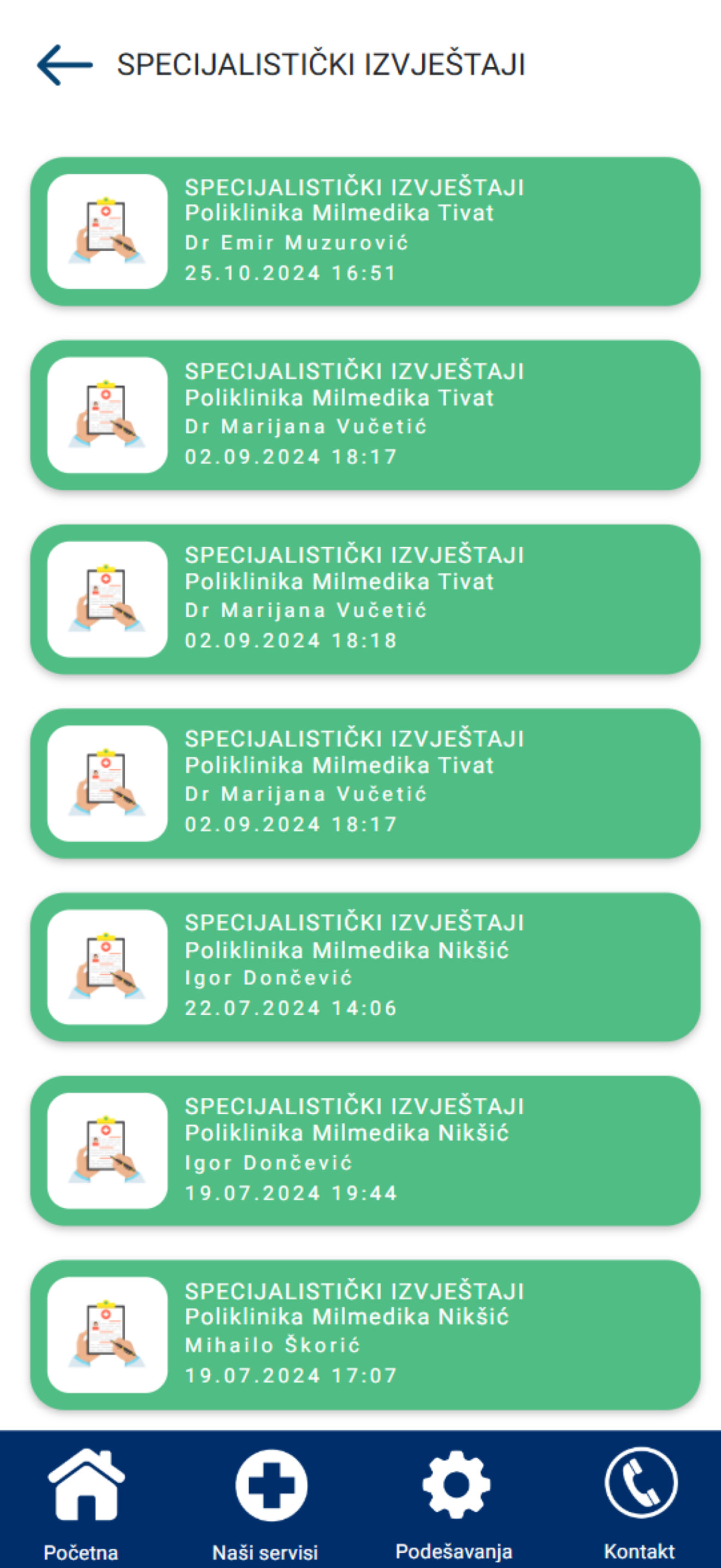 POLIKLINIKA MILMEDIKA