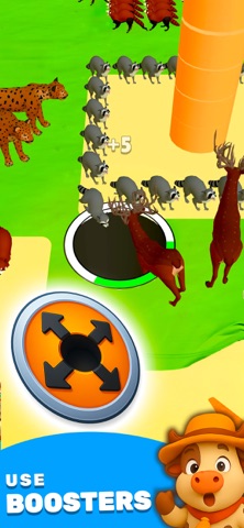 Animole: Animal Hole Puzzle iPhone screenshot