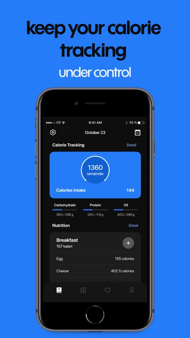 Ciary - Calorie Calculator Screenshot