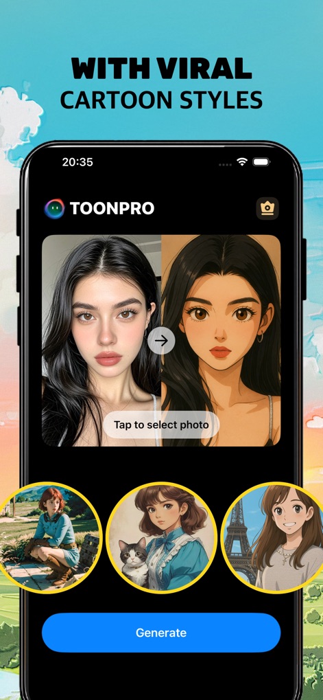 ToonPro - toon your photo - Graphics & Design App | MWM