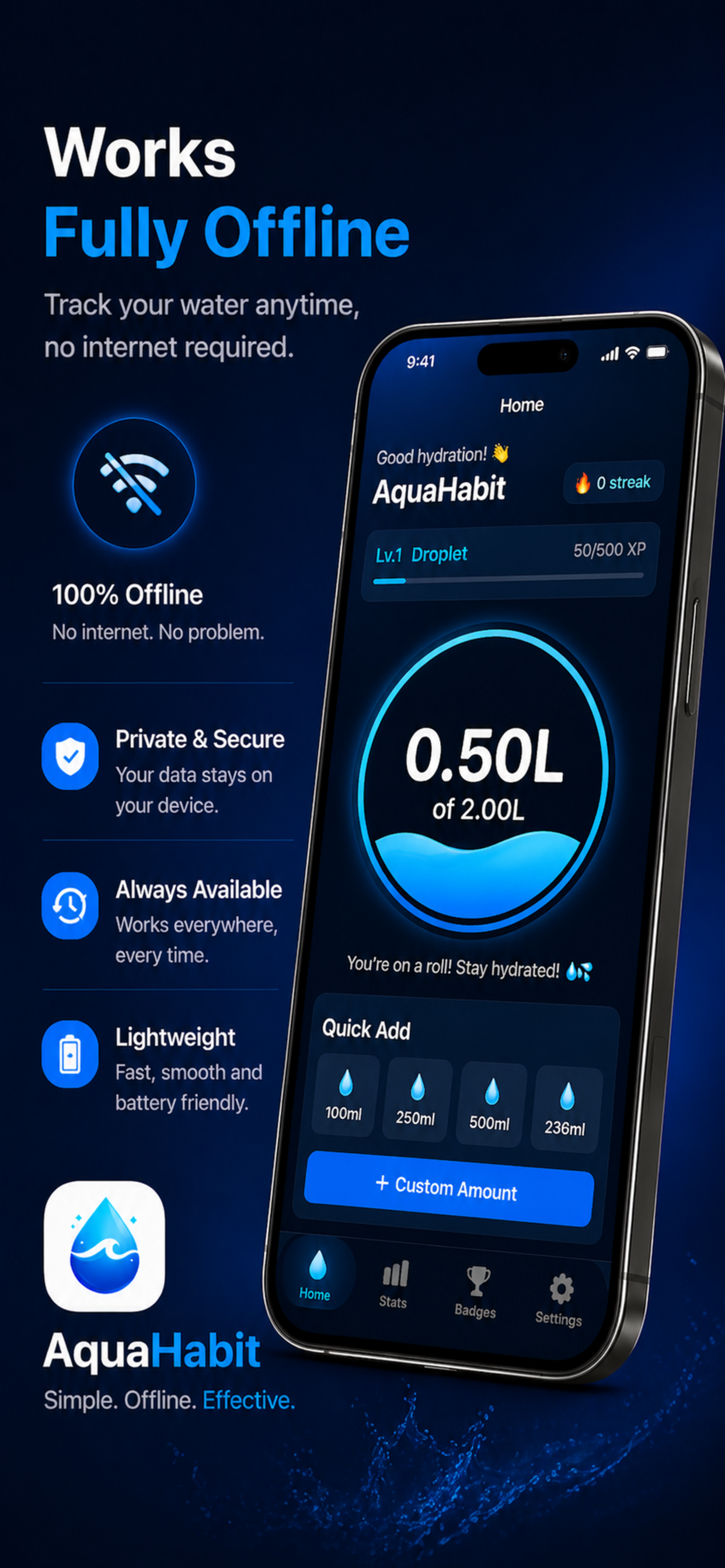 Water Reminder: AquaHabit screenshot 4