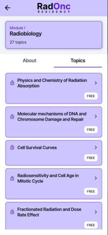 RadOnc Residency Screenshot 2 of 3