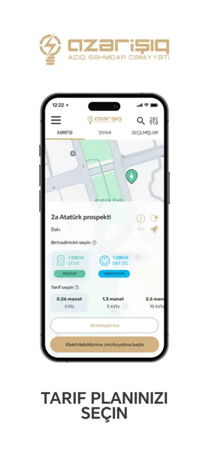 Azərişıq VEP – EV Charging screenshot 1