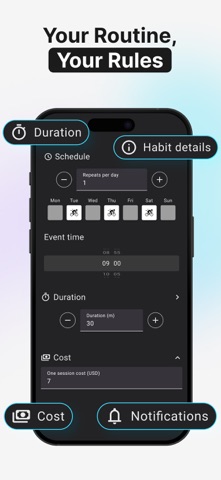 Daily Habit Planner - Abletobe screenshot