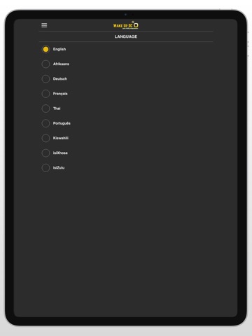 WAKE UP DC RADIO iPad screenshot