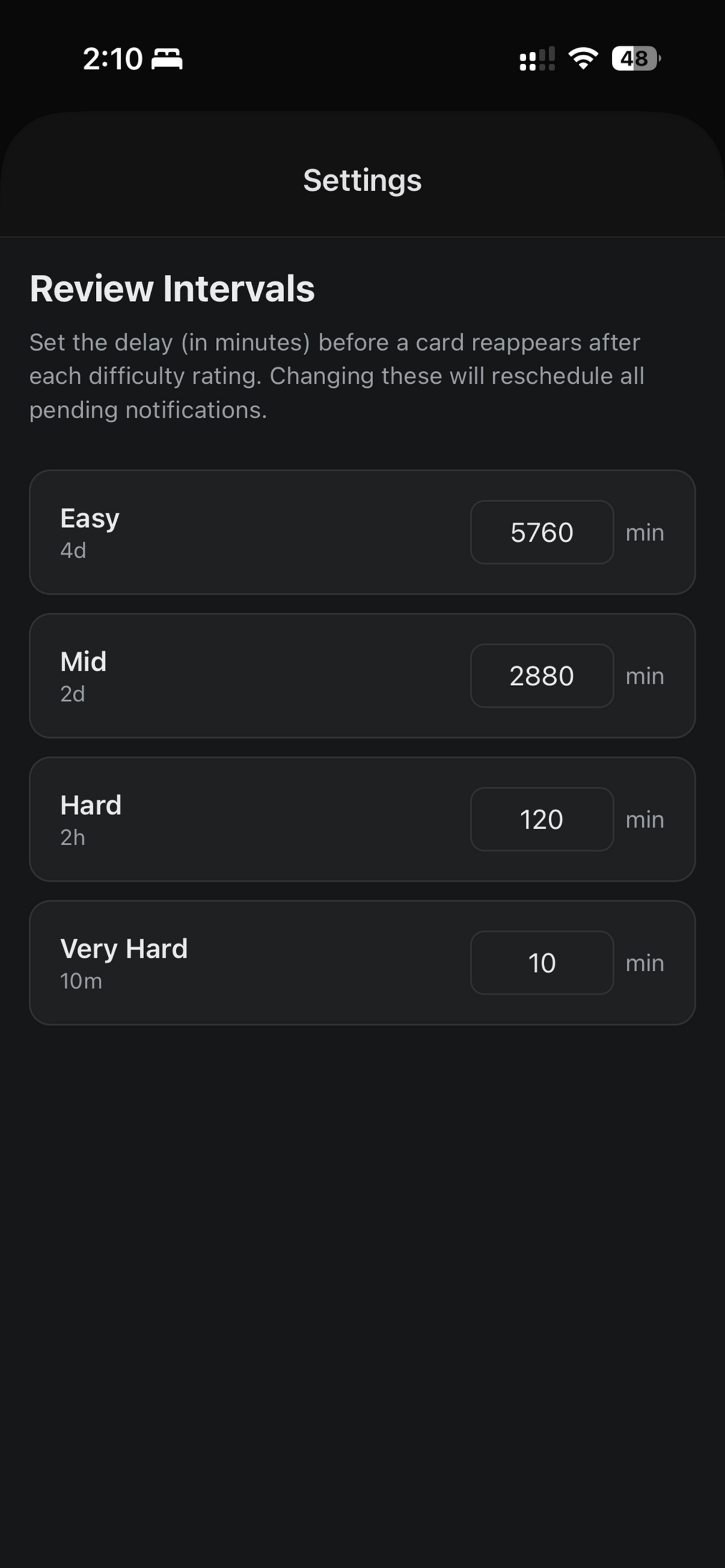Flashcard: Spaced Repetition screenshot 5