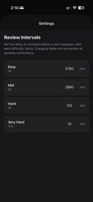 Flashcard: Spaced Repetition screenshot