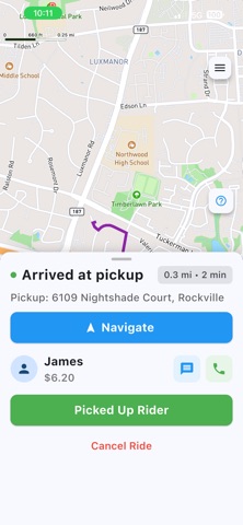 GYR-Rides Driver Screenshot 1 of 8